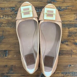 Tory Burch tan flats
